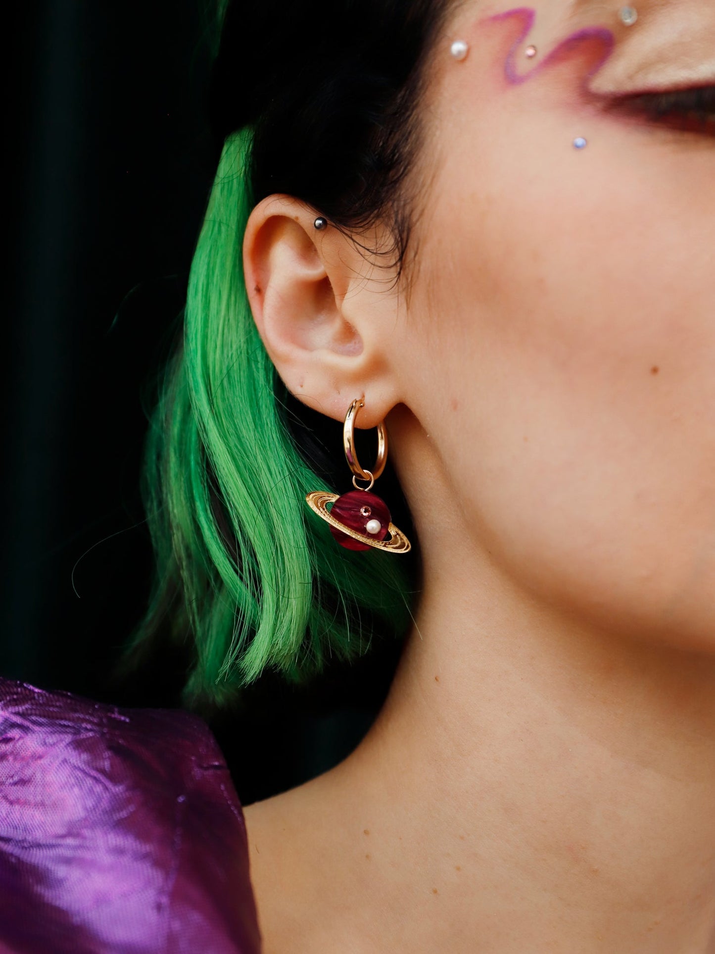 Shooting Star and Saturn Hoops