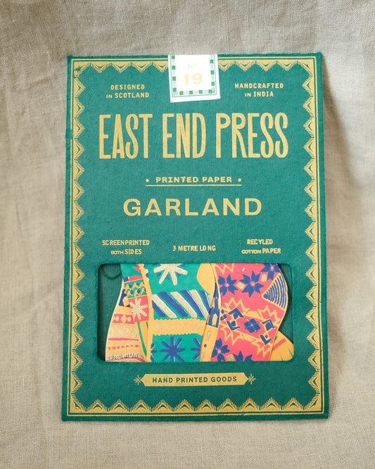 Festive Stockings Paper Garland