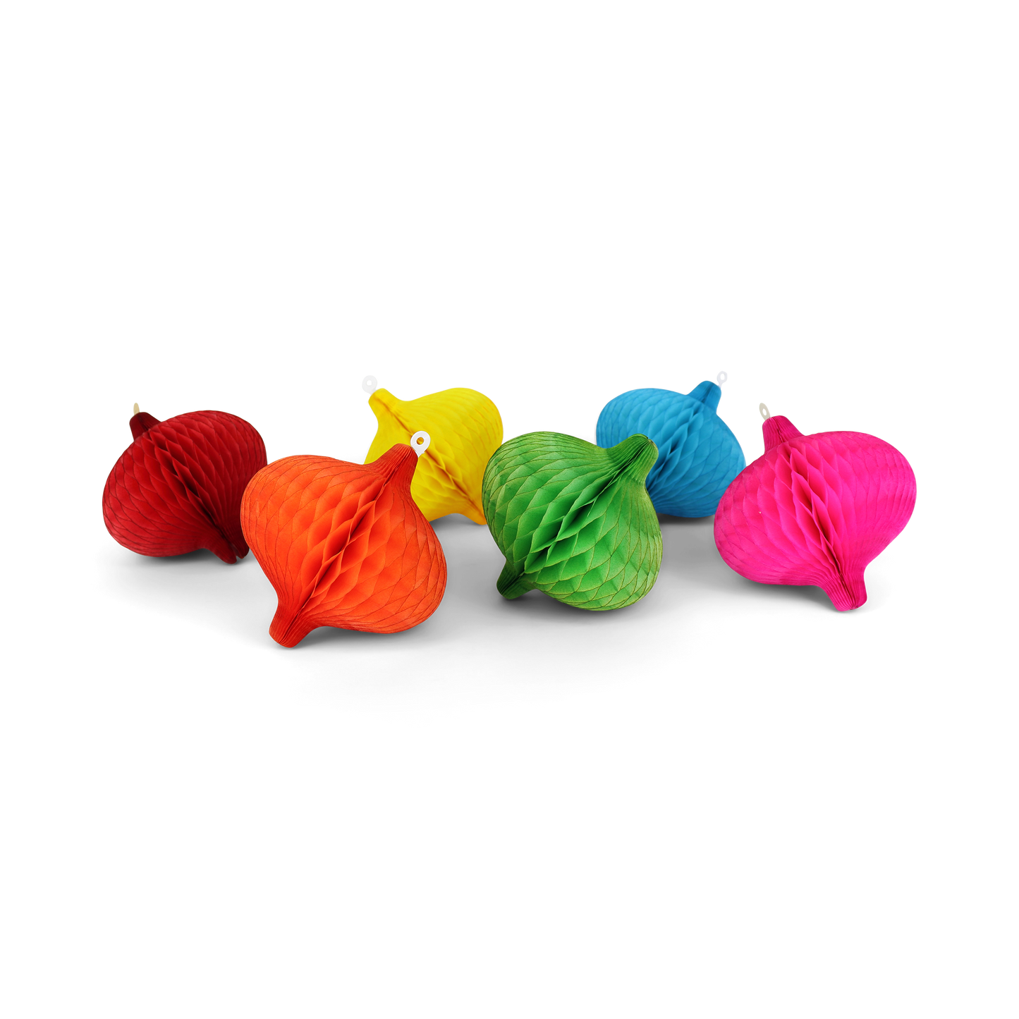 Christmas Honeycomb Onion. Set of 6