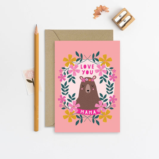 Mama Bear Mother's Day Card