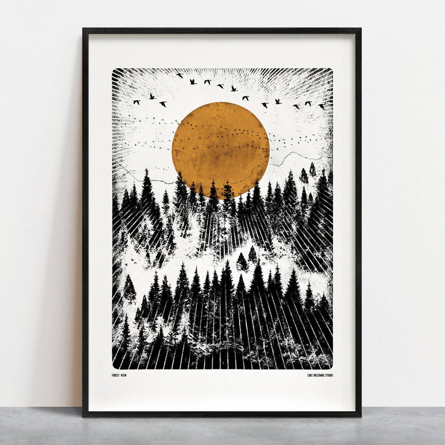 Forest View, A3 Digital Print
