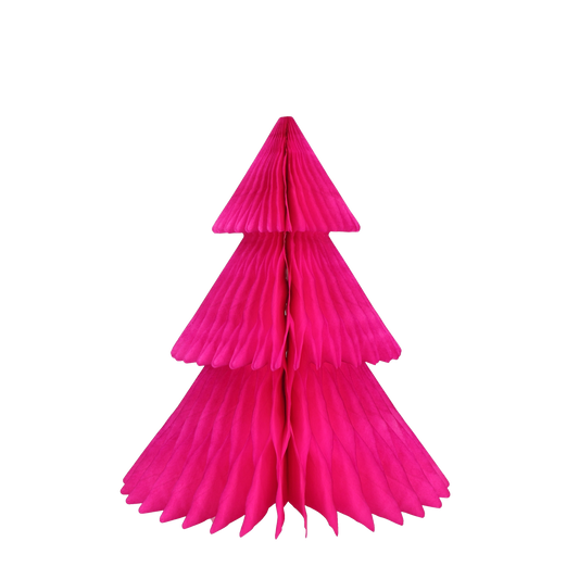 Modern Tree in Bright Pink.