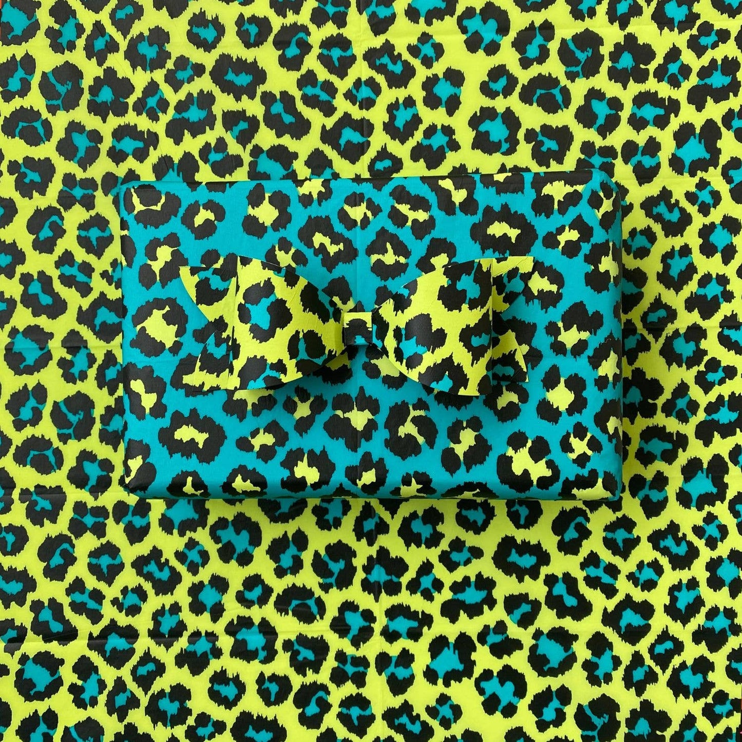 Tissue Paper Leopard - Apple & Jade