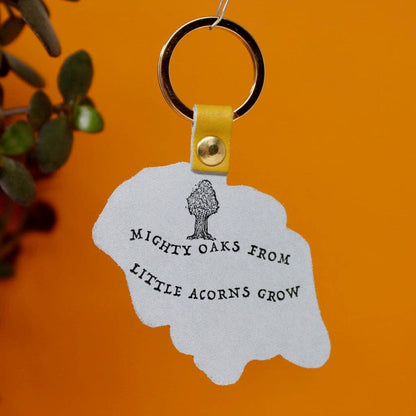Mighty Oaks Key Fob: Ochre