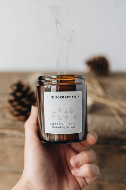 Gingerbread Soy Candle