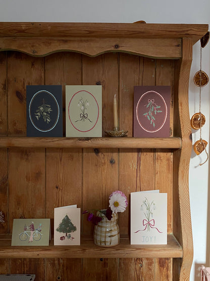 Delivery! Mini Christmas card