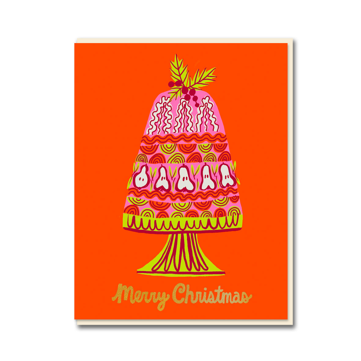 Christmas Cake Card