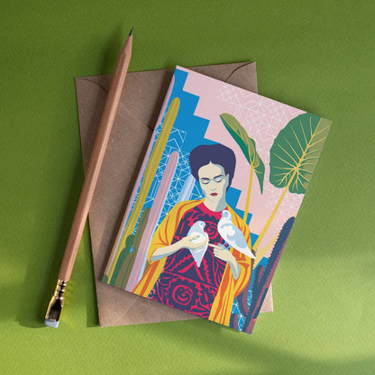 Frida Greetings Card