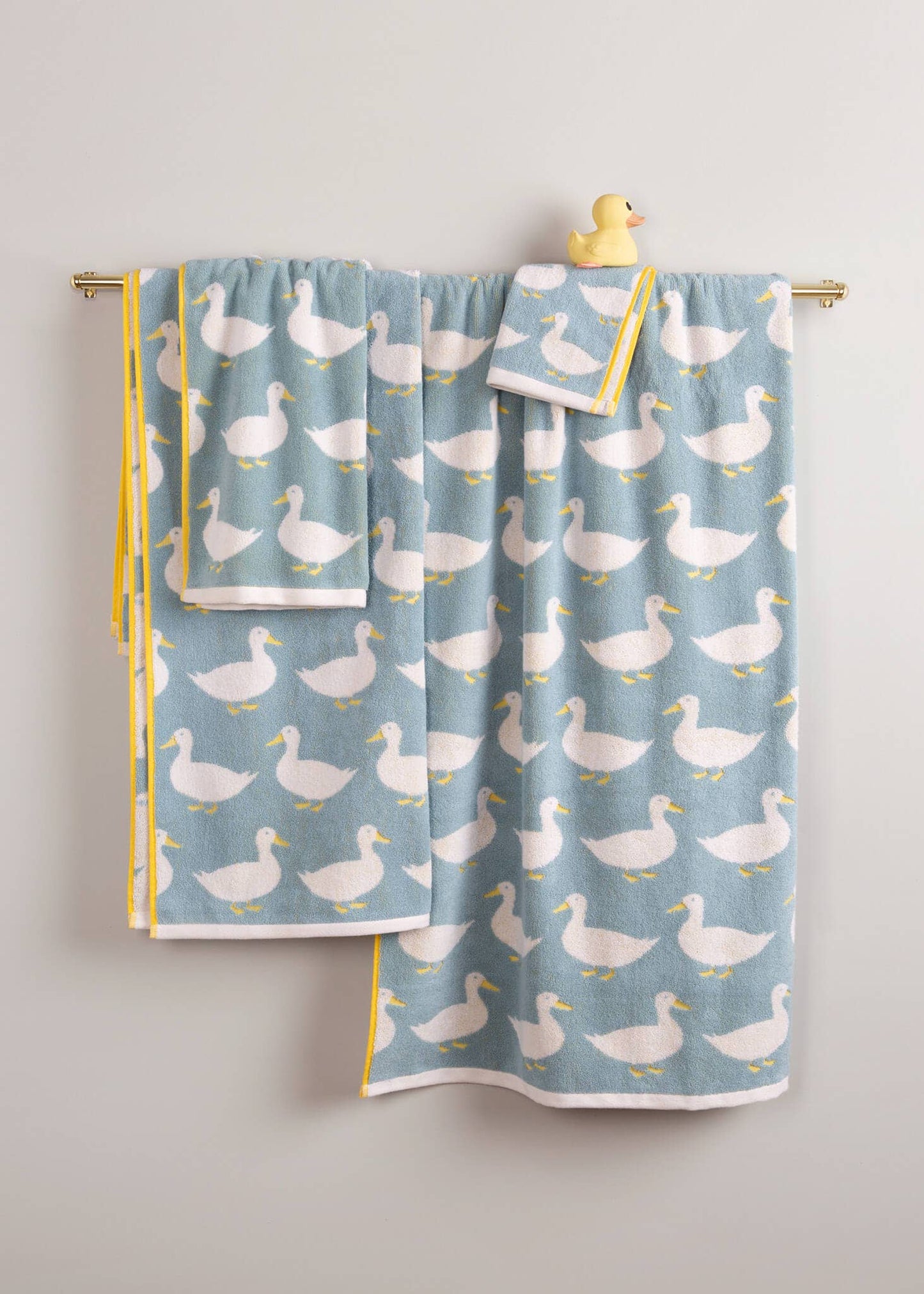Waddling Ducks Organic Cotton Hand Towel