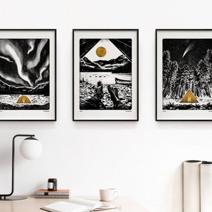 Starry Night, A4 Digital Print