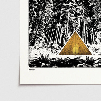 Starry Night, A4 Digital Print