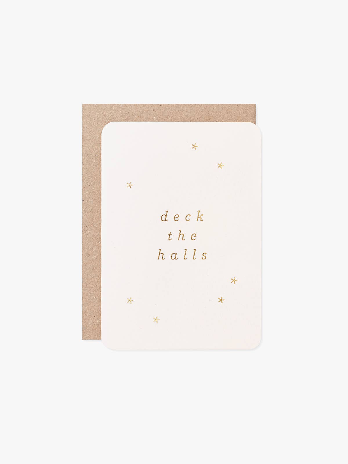 Deck The Halls Mini Christmas Card