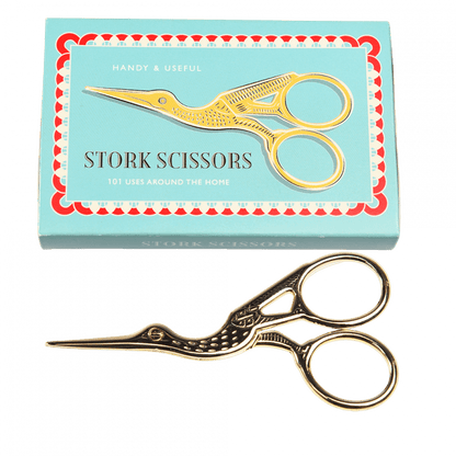 Stork Scissors in a Gift Box