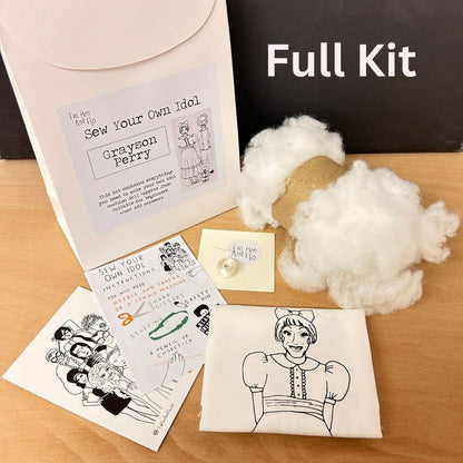 DANNY DEVITO Sew Your Own Doll Kit: Full Kit with stuffing