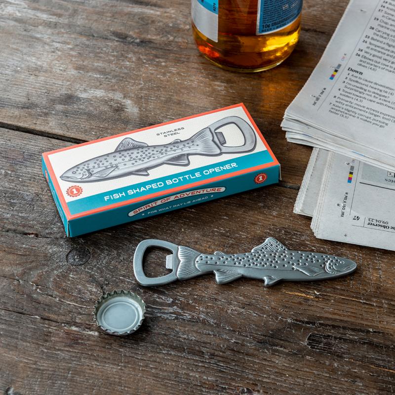 Spirit of Adventure Fish Shaped Bottle Opener