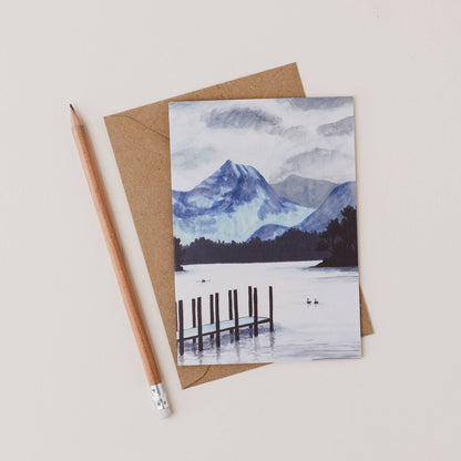 Derwentwater, Lake District Card