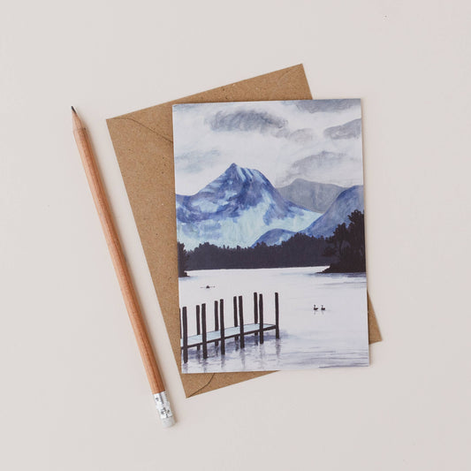 Derwentwater, Lake District Card