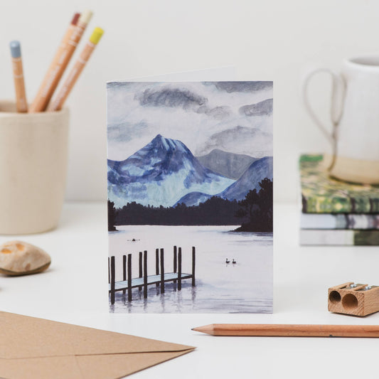 Derwentwater, Lake District Card