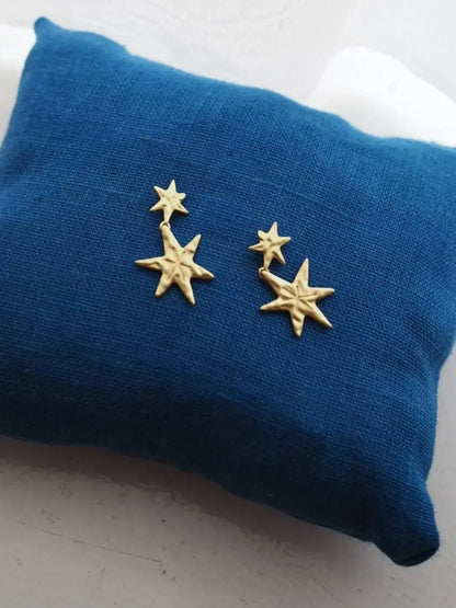 Coco Gold Star Earrings