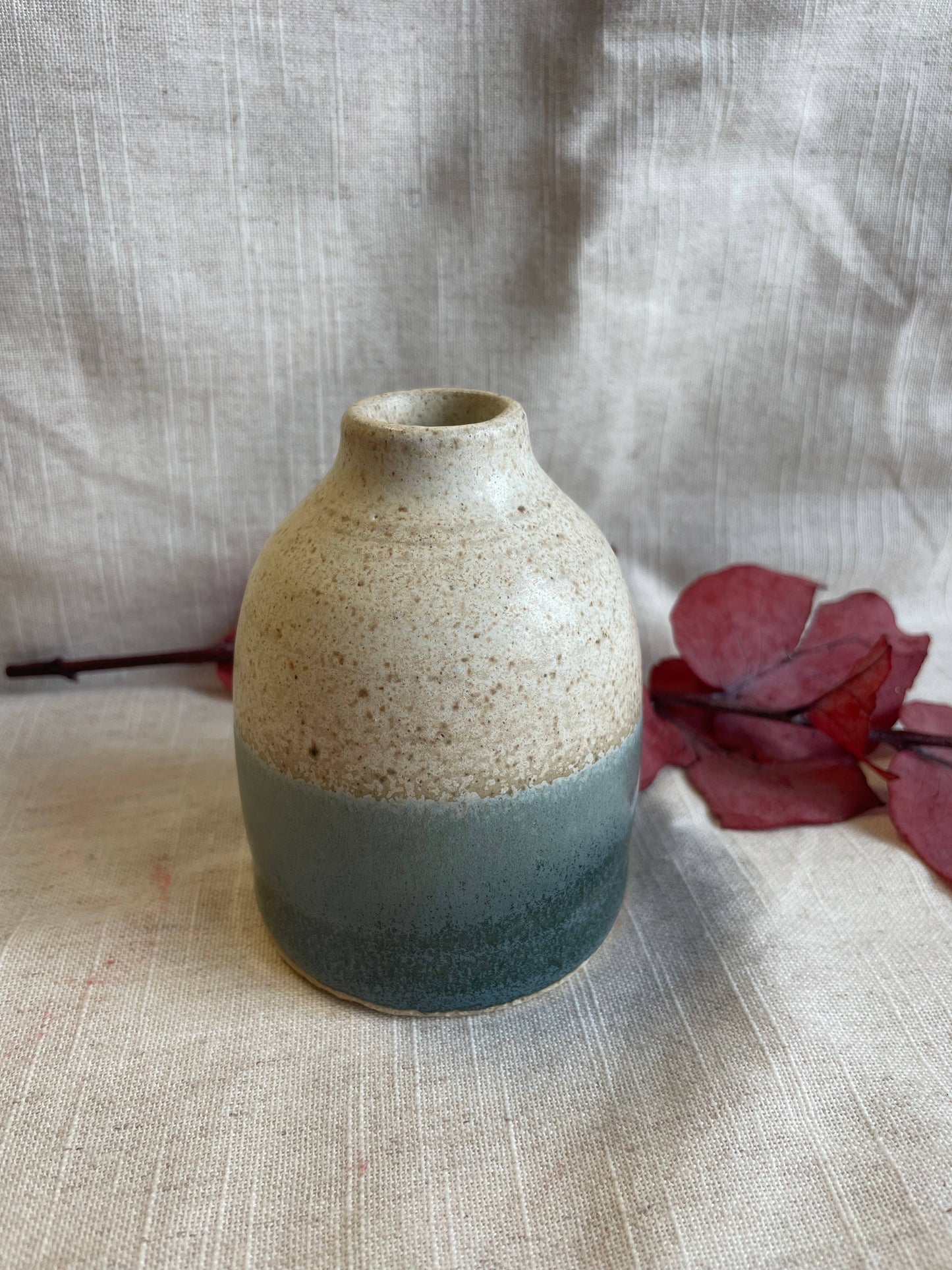 Mountains Ceramic Bud Vase