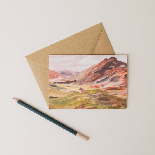 Rural Cottage - Landscape Card