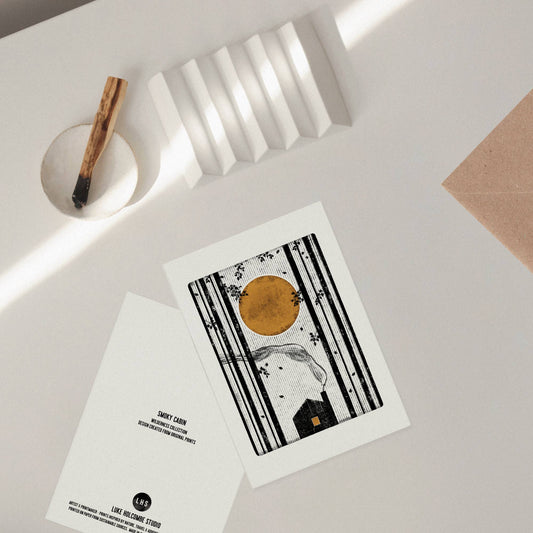 Smoky Cabin Individual Card (A6)