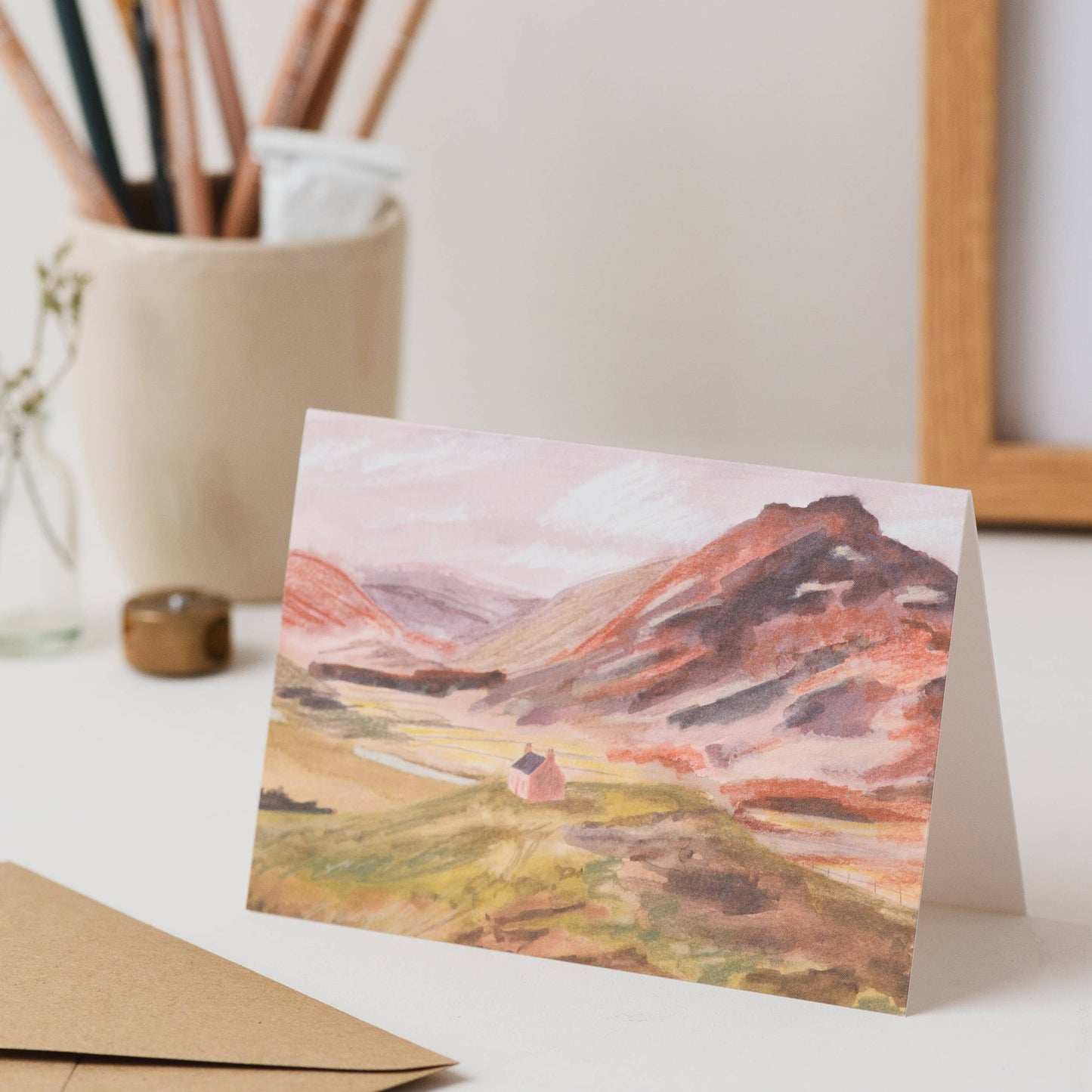 Rural Cottage - Landscape Card