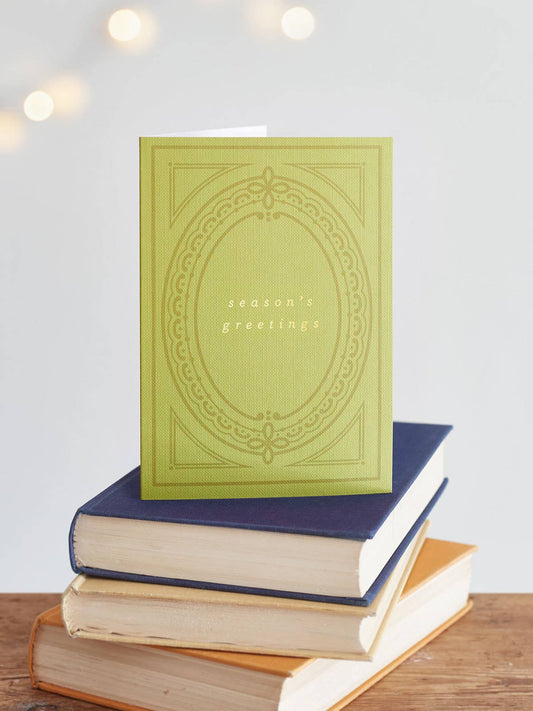 Seasons Greetings Christmas Card