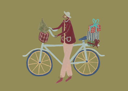Delivery! Mini Christmas card