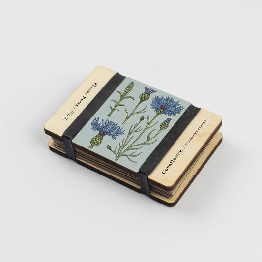 Pocket Flower Press - Vintage Cornflower