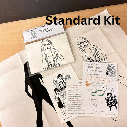 DAVID ATTENBOROUGH Sew Your Own Doll Kit: Full Kit with stuffing