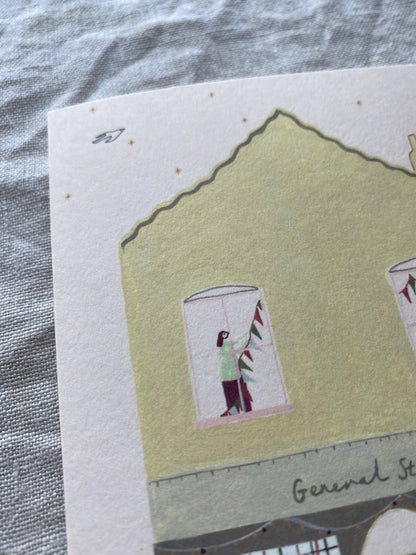A Festive Store Christmas card