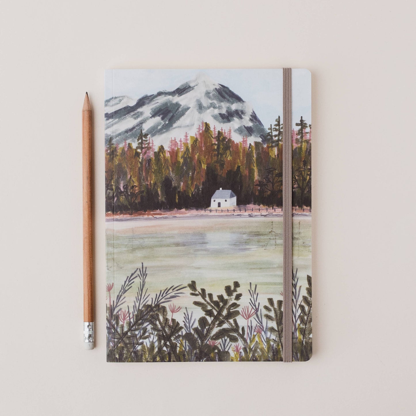 Bothy by the Lake - A5 Landscape Notebook