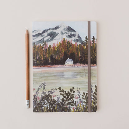 Bothy by the Lake - A5 Landscape Notebook