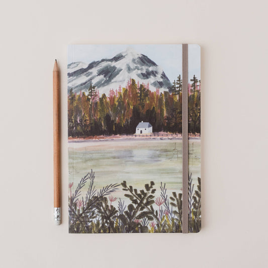 Bothy by the Lake - A5 Landscape Notebook