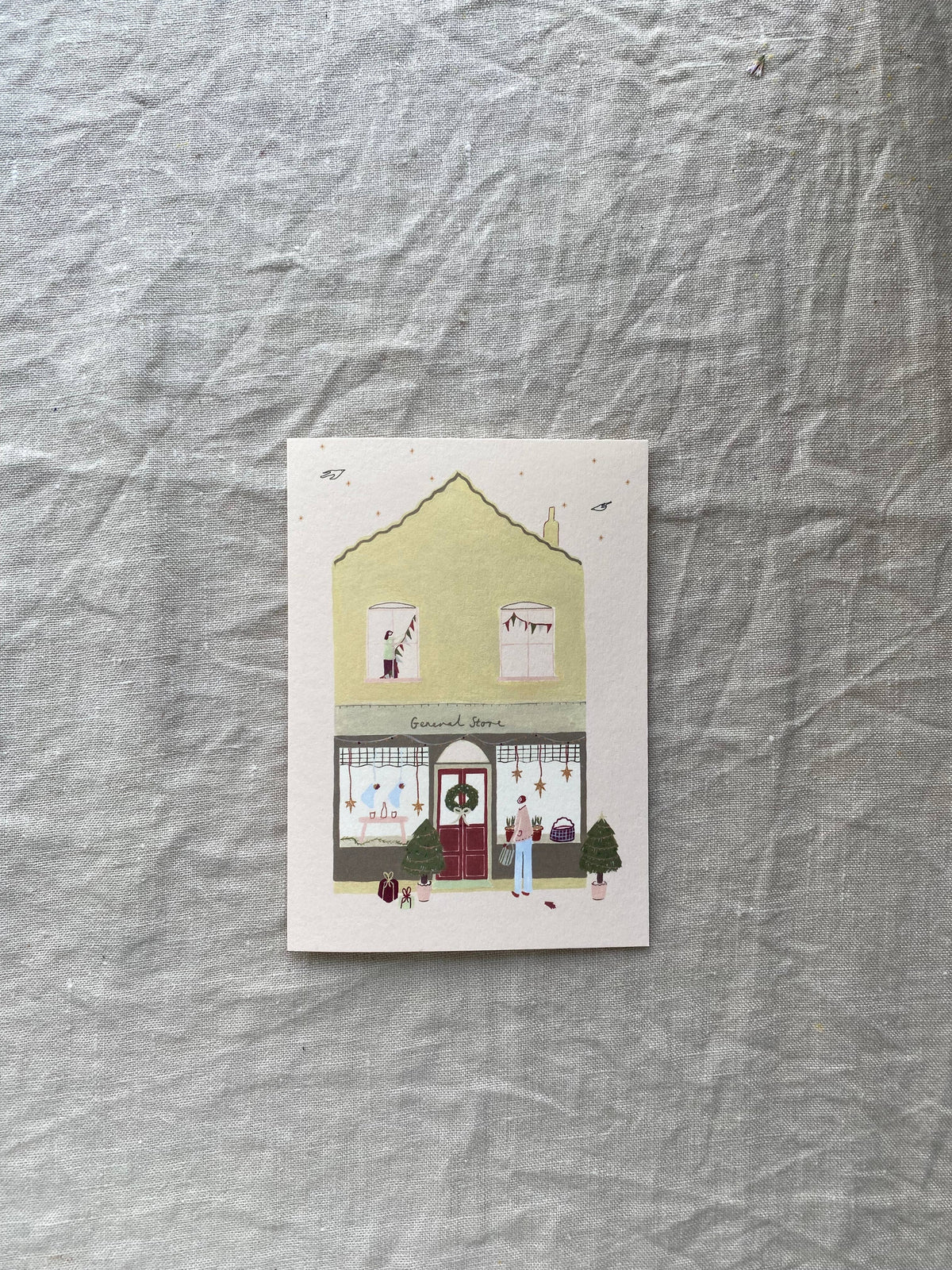 A Festive Store Christmas card