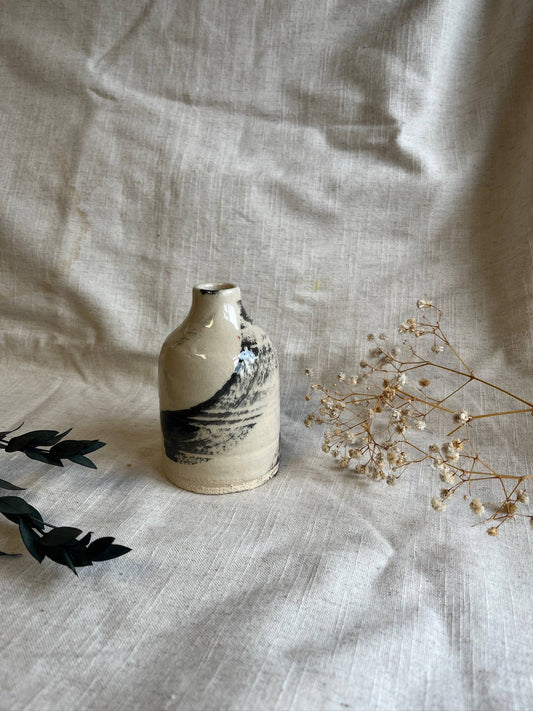 The Maker's Mark Ceramic Bud Vase