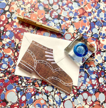 Shoe Shaped Greeting Card