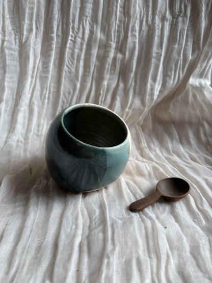Mountains Ceramic Salt Pig