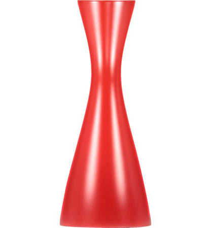 Medium Wooden Oriental Red Candle Holder