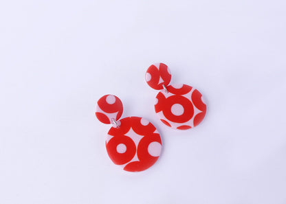 Bubblegum Earrings - Round