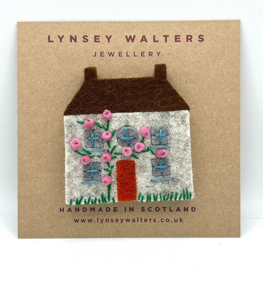 Country Cottage Brooch