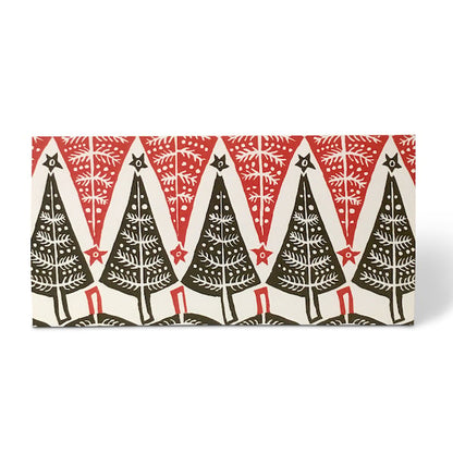 Dancing Trees Christmas Card