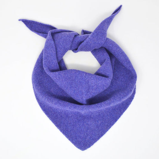 Dark Heather Lambswool Neckerchief