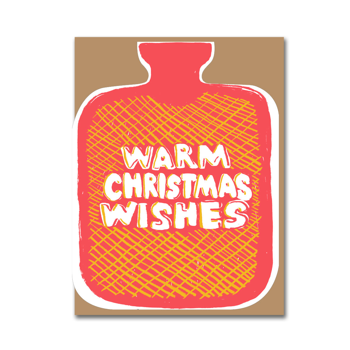 Warm Wishes Water Bottle Card