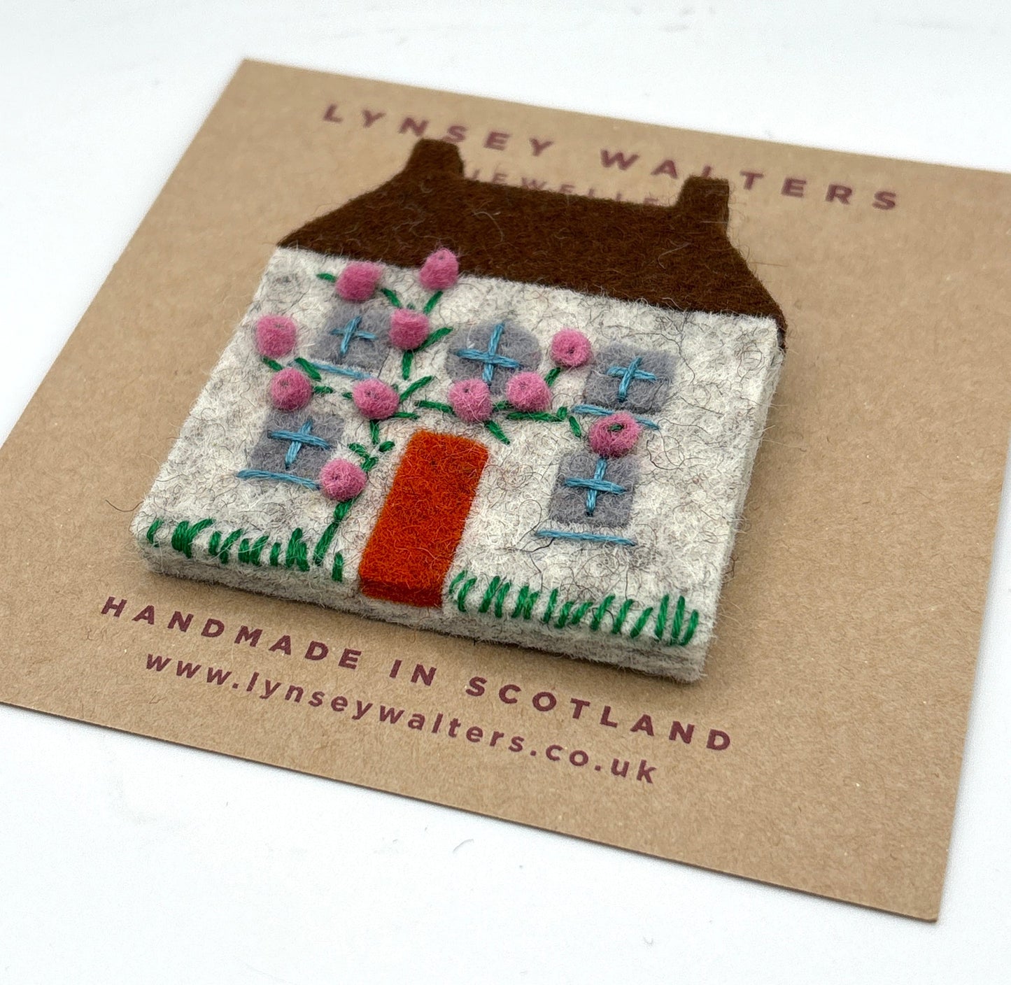 Country Cottage Brooch