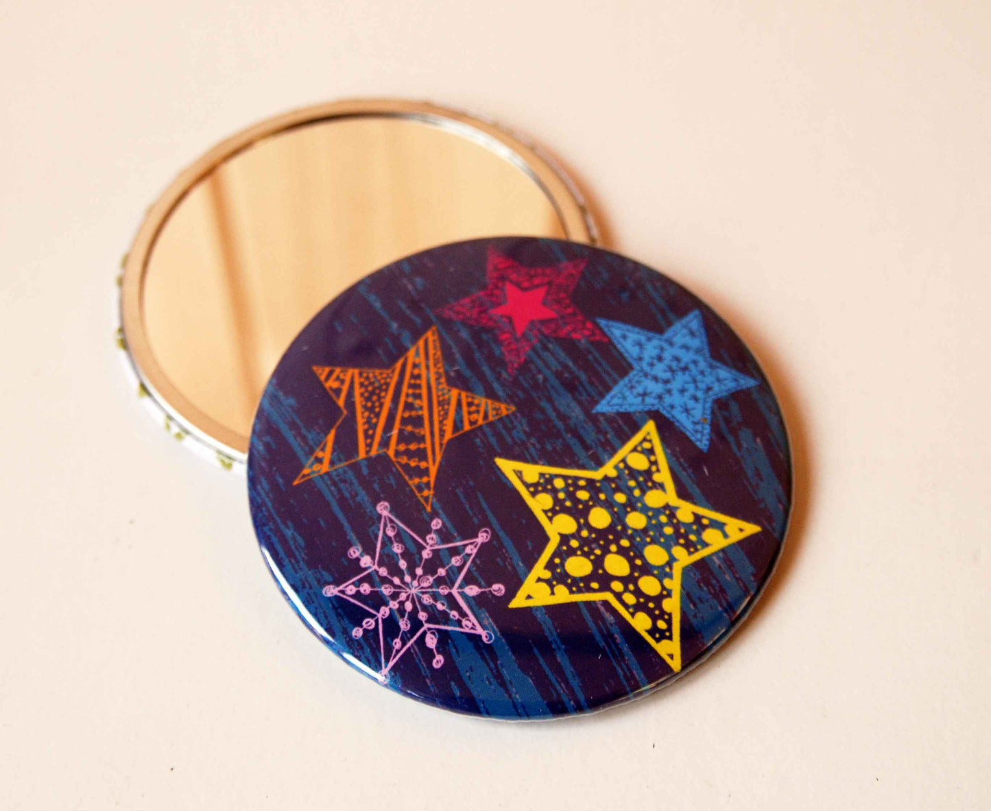 Starry Night Pocket Mirror.