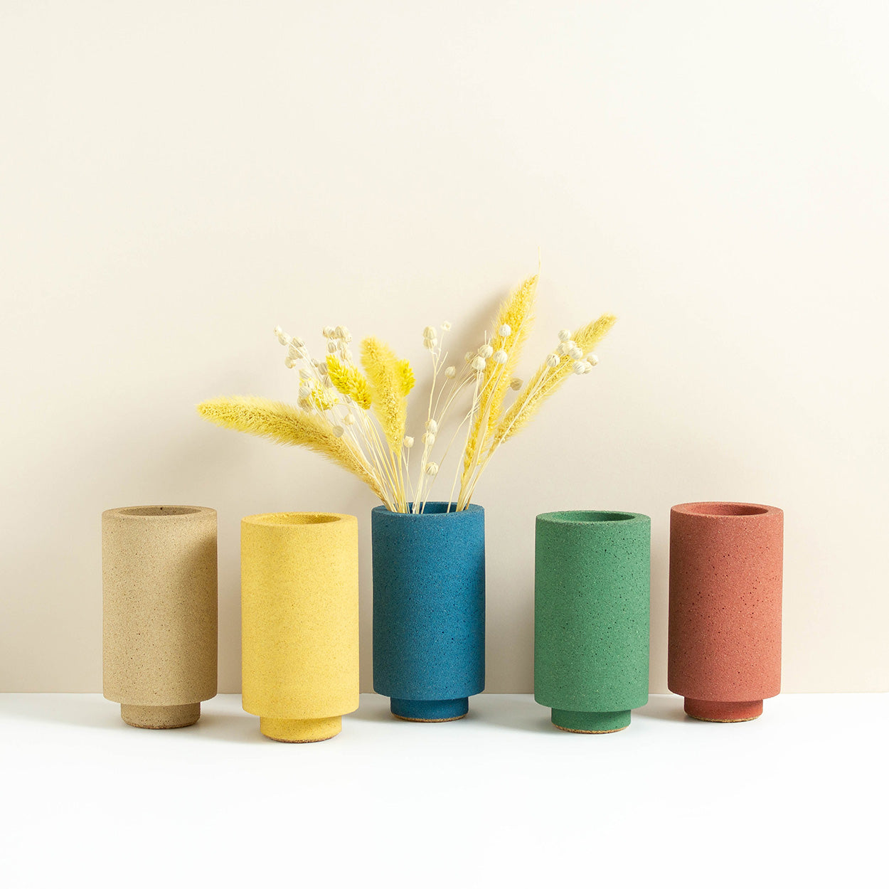 Jesmonite Pot/Vase - Natural