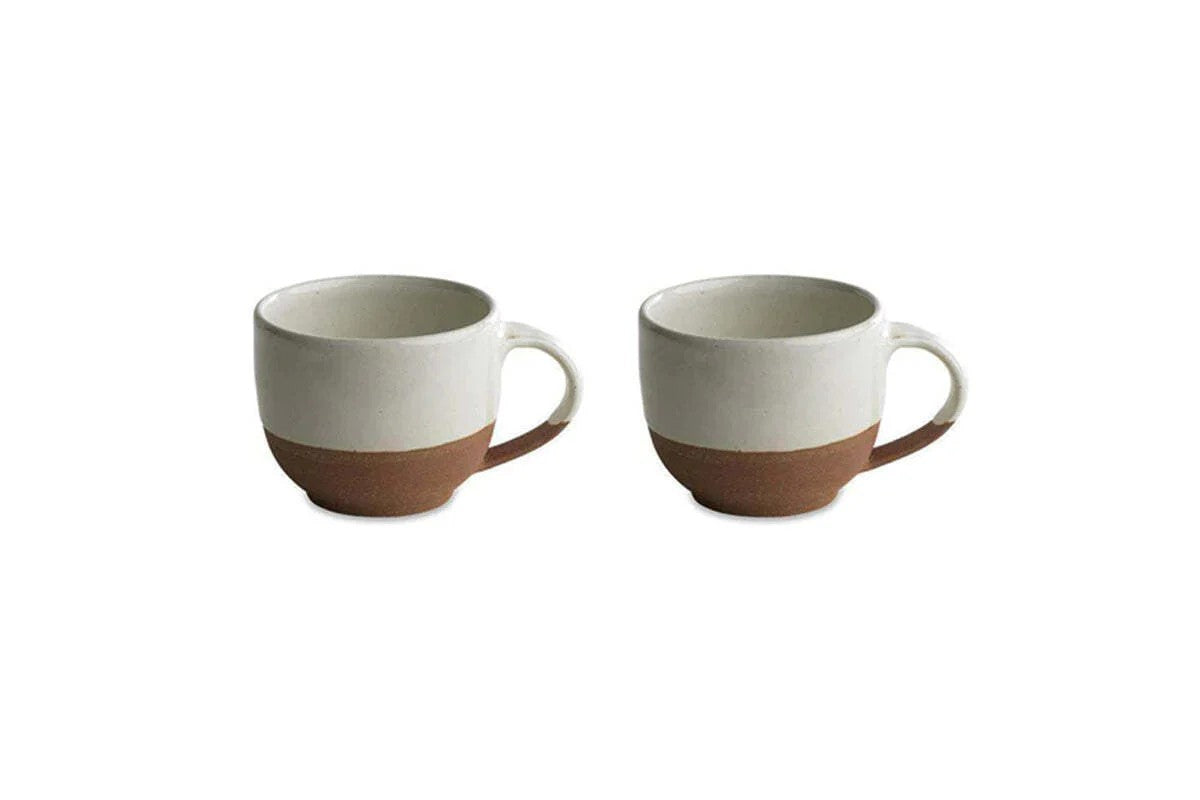 Mali White and Terracotta Mug