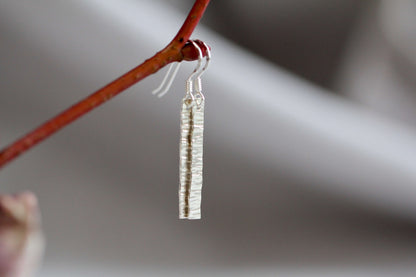 Mia Hammered Drop Earrings